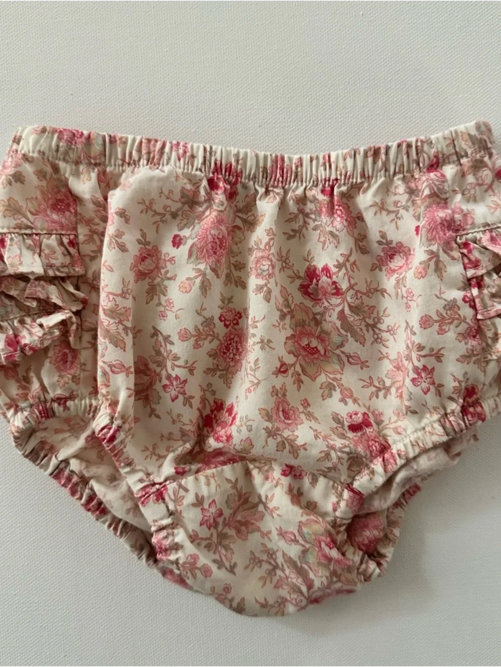 Ralph Lauren 6-9 Months Baby Girl Cream Pink Floral Dress